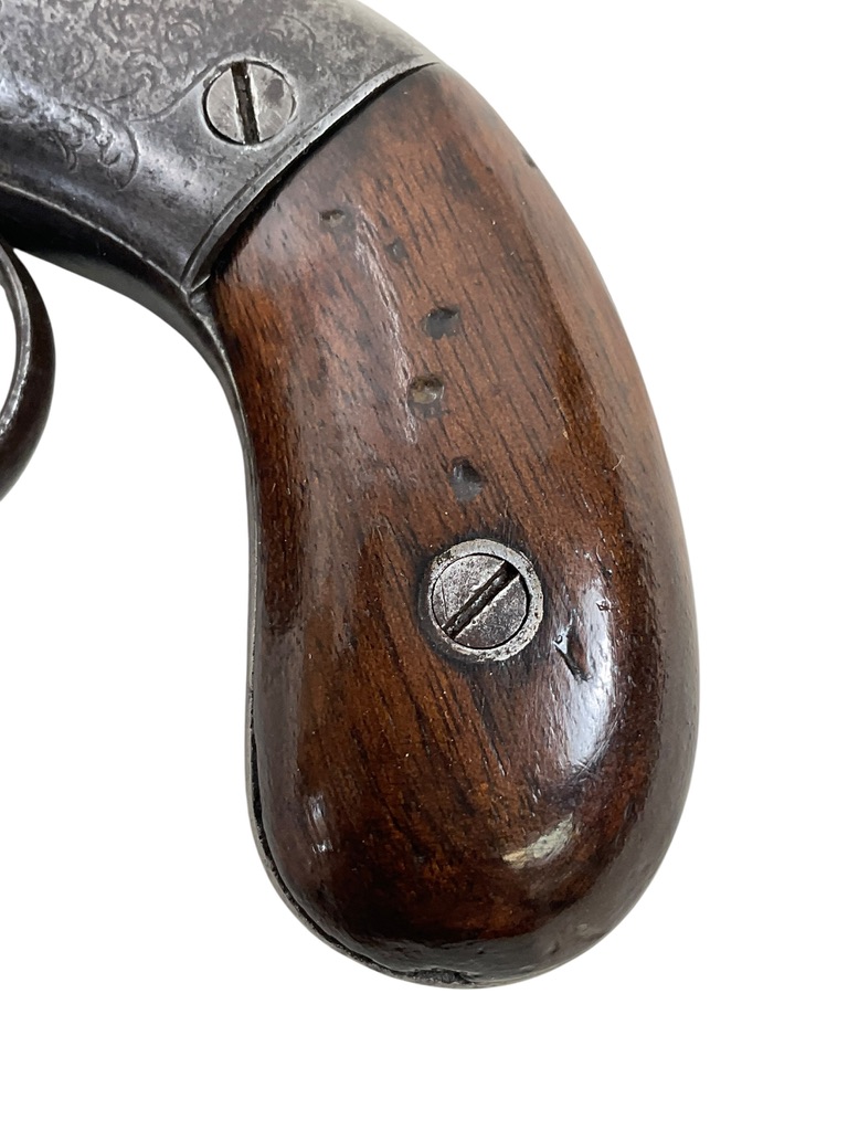 US Allen and Wheelock 4 Barrel .32 Caliber Cap and Ball Pepperbox Pistol ANTIQUE NO PERMIT REQUIRED US Allen and Wheelock 4 Barrel .32 Caliber Cap and Ball Pepperbox Pistol ANTIQUE NO PERMIT REQUIRED