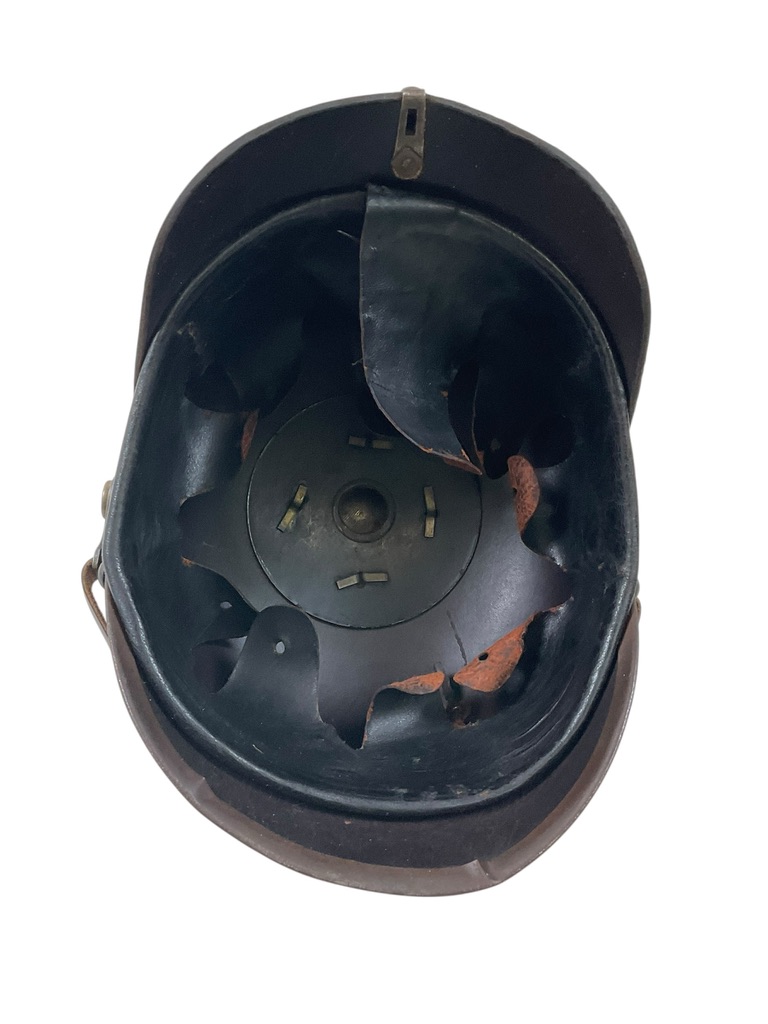 WW1 Imperial German Prussian 1915 Leather Pickelhaube WW1 Imperial German Prussian 1915 Leather Pickelhaube