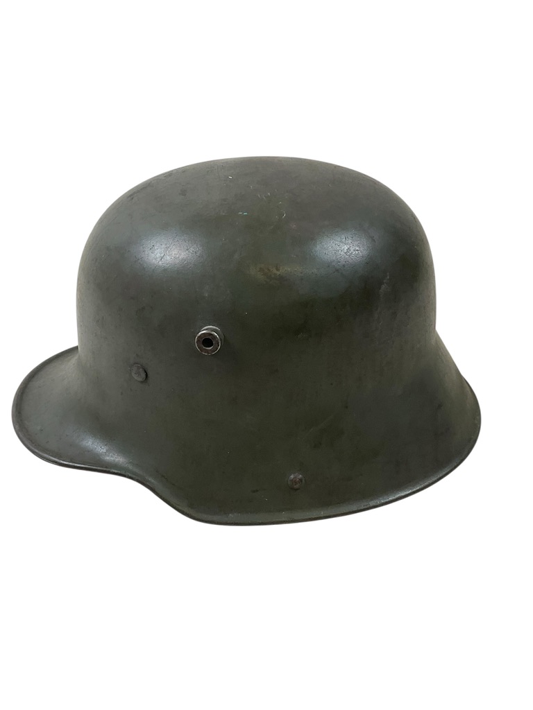 WW1 Imperial German Steel Helmet Maker SI. 66 With Replacement Liner and Chin Strap WW1 Imperial German Steel Helmet Maker SI. 66 With Replacement Liner and Chin Strap