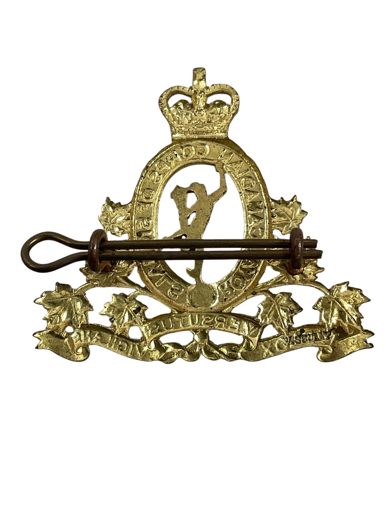 Royal Canadian Corps of Signals RCCS Cap Badge Royal Canadian Corps of Signals RCCS Cap Badge