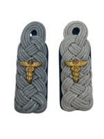 East German Medical Officer's Shoulder Boards Insignia Pair