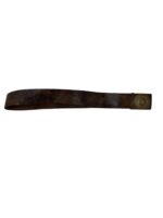WW1 Imperial German Leather Belt With Brass Belt Buckle WW1 Imperial German Leather Belt With Brass Belt Buckle