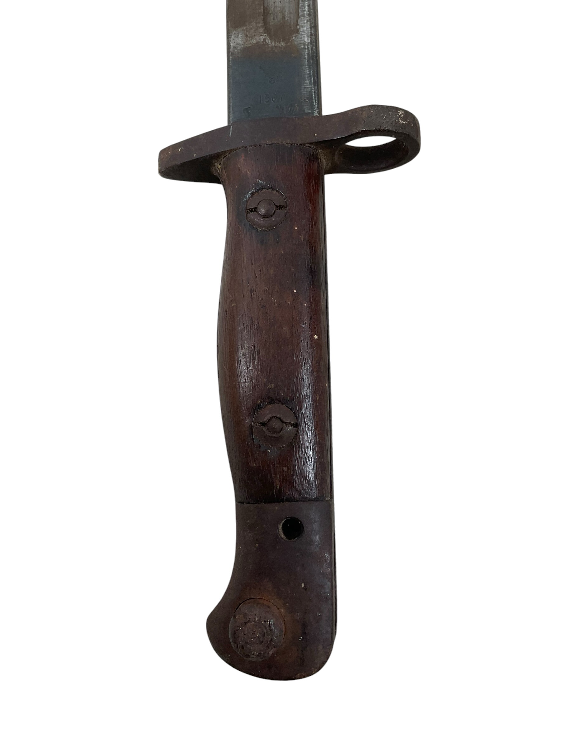 WW1 British BEF P07 Bayonet With Scabbard WW1 British BEF P07 Bayonet With Scabbard