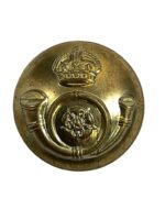 WW2 British The King's Own Yorkshire Light Infantry Large Size Button WW2 British The King's Own Yorkshire Light Infantry Large Size Button
