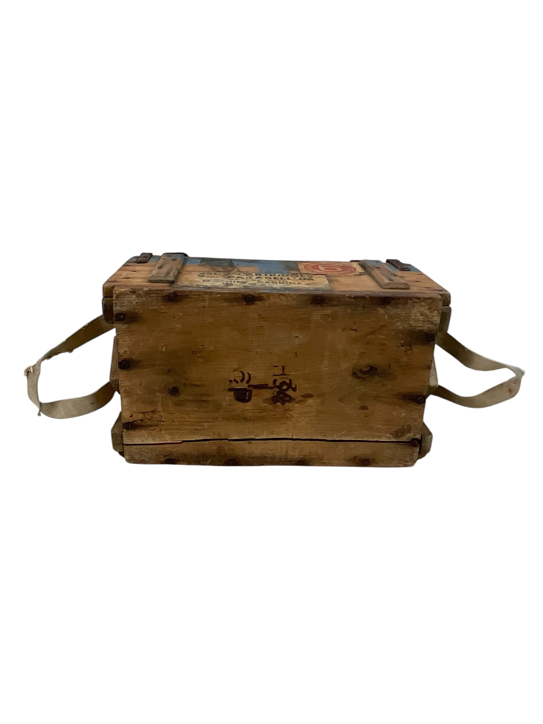 WW2 Canadian 9mm Ammo Transit Box C Broad Arrowed Dated 1942 EMPTY WW2 Canadian 9mm Ammo Transit Box C Broad Arrowed Dated 1942 EMPTY