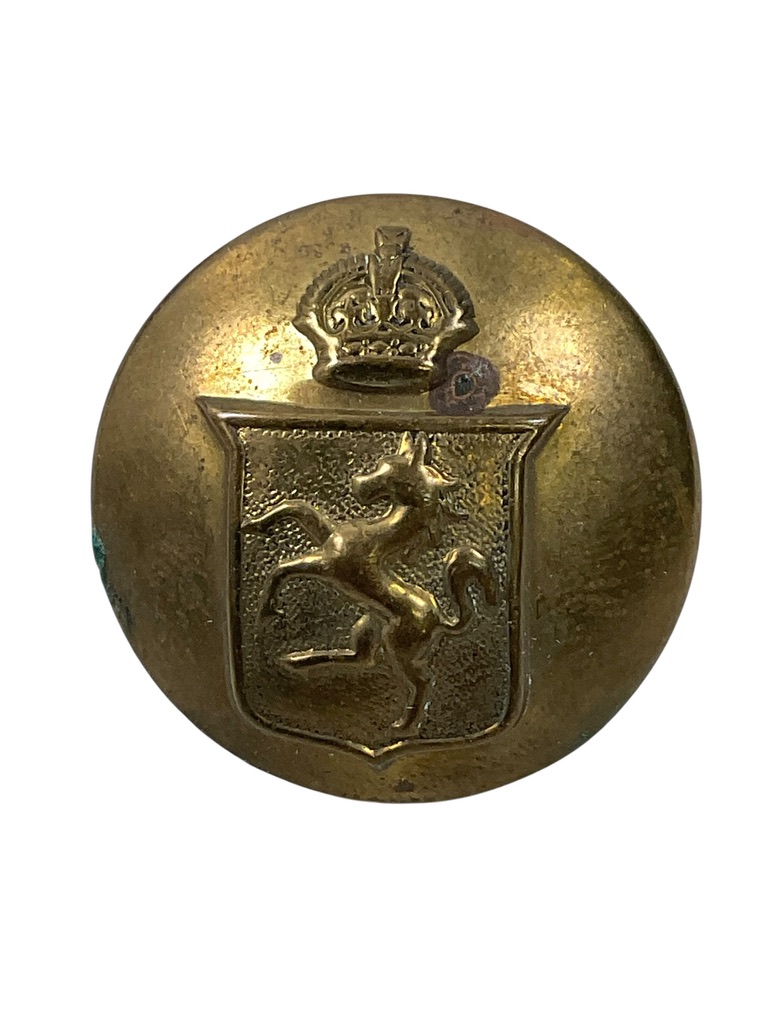 WW2 Canadian Kent Regiment Large Size Button WW2 Canadian Kent Regiment Large Size Button