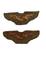 WW2 South African Air Force Sleeve Eagles Pair