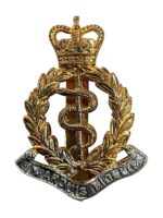 British Royal Army Medical Corps RAMC Cap Badge