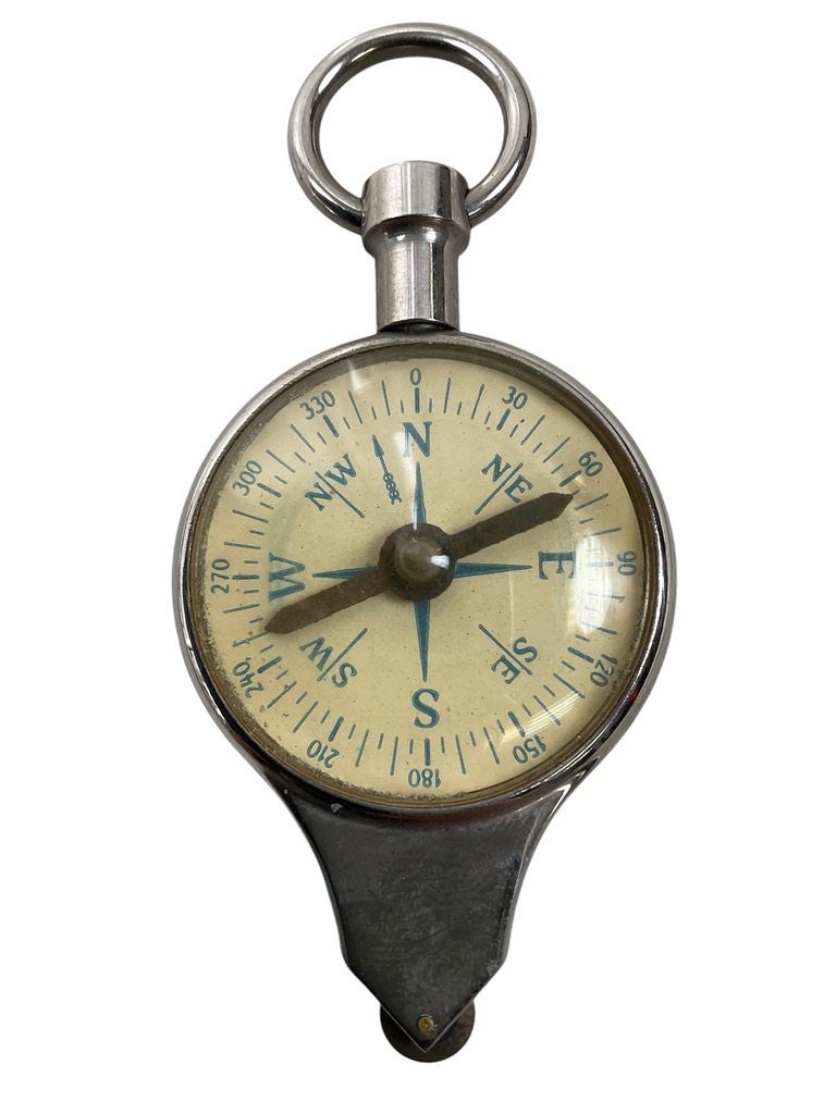 Canadian Army Map Scale Measurement Tool With Brown Leather Case Canadian Army Map Scale Measurement Tool With Brown Leather Case