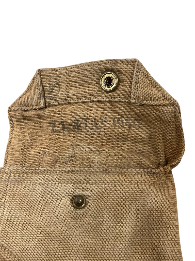 WW2 Canadian Army P37 Webley Holster Dated 1942 C Broad Arrowed WW2 Canadian Army P37 Webley Holster Dated 1942 C Broad Arrowed