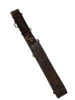 Canadian Army 1899 Pattern Leather Snake Belt Dated 1915