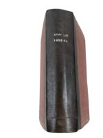 British A List of the Officers of the Army and Corps of Royal Marines 1853-54 Used Hardcover Reference Book