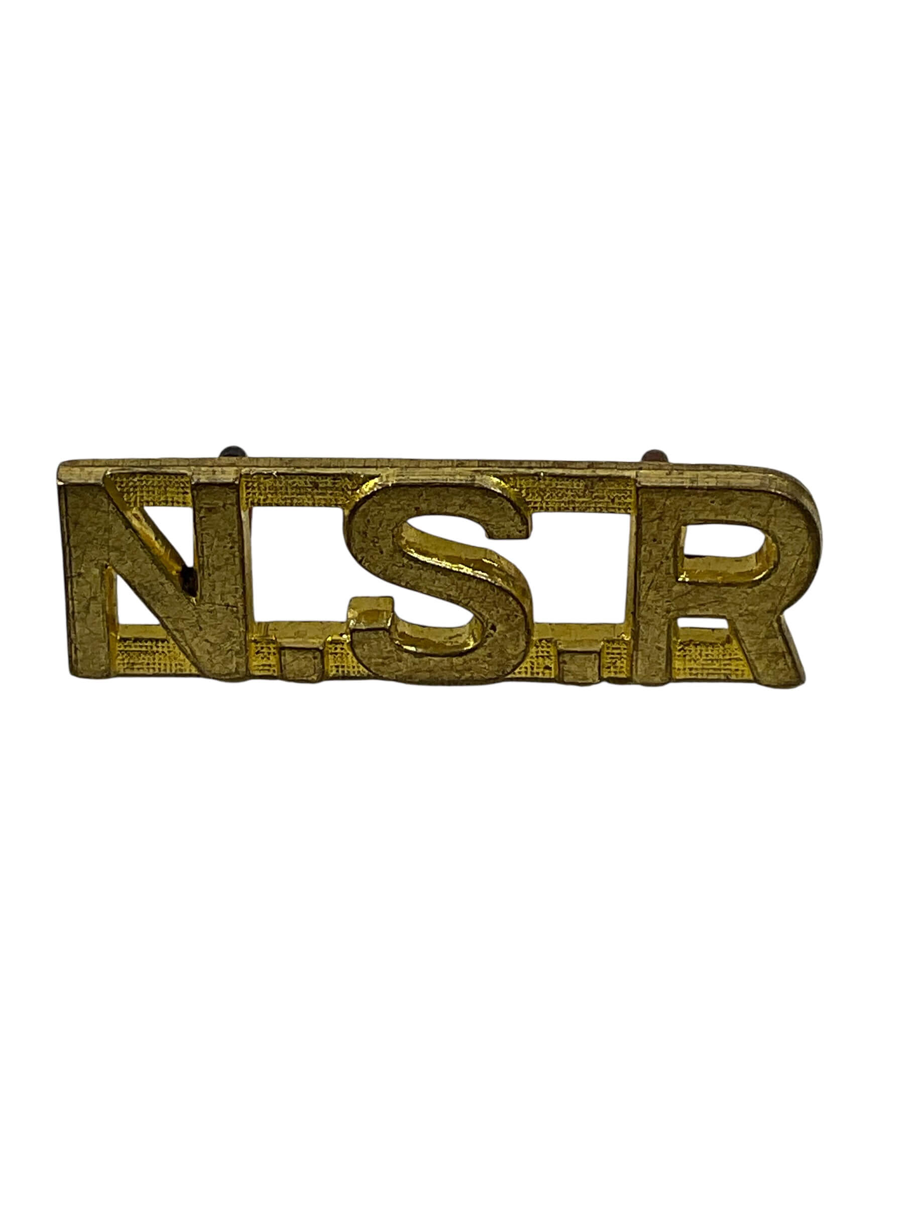 WW2 Canadian North Shore Regiment NSR Shoulder Title Insignia Single WW2 Canadian North Shore Regiment NSR Shoulder Title Insignia Single