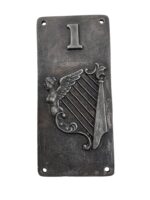 US Civil War 1st Irish Brigade New York Volunteers Plaque 4" X 1 3/4" REPRODUCTION COPY