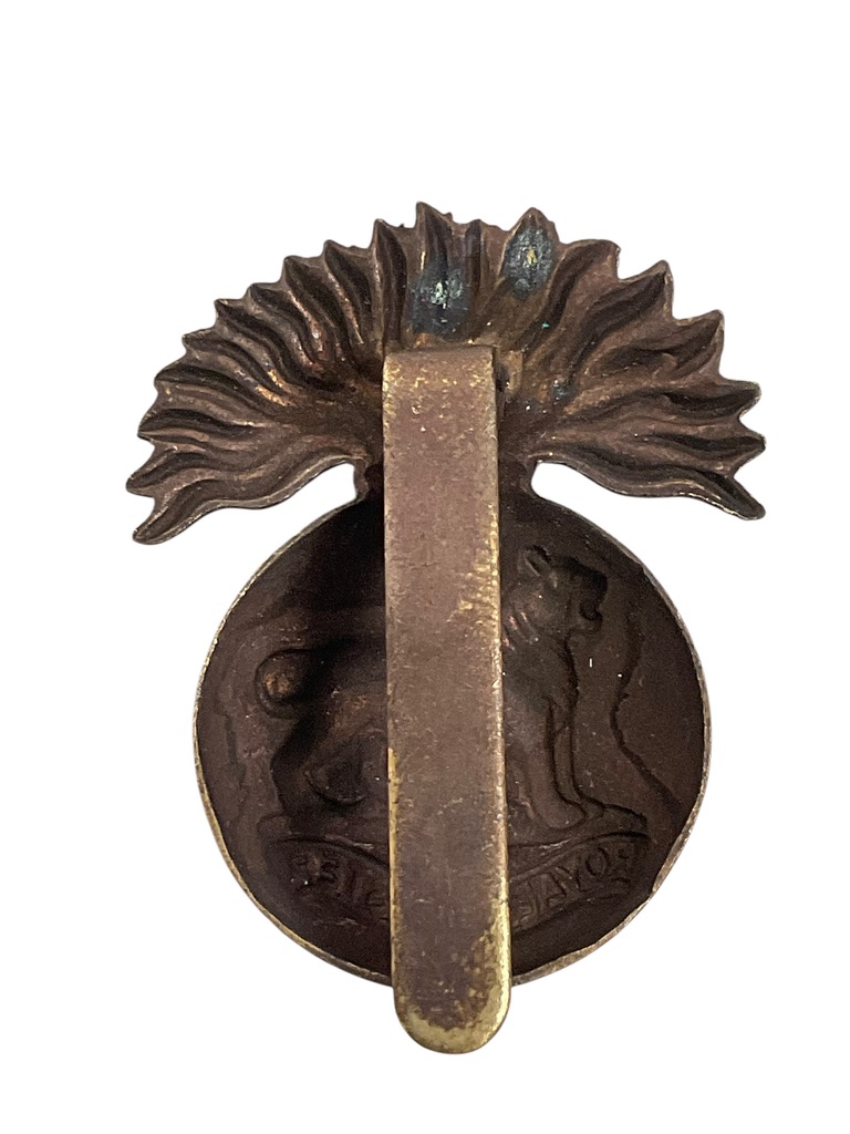 WW2 British Royal Munster Fusiliers Cap Badge WW2 British Royal Munster Fusiliers Cap Badge