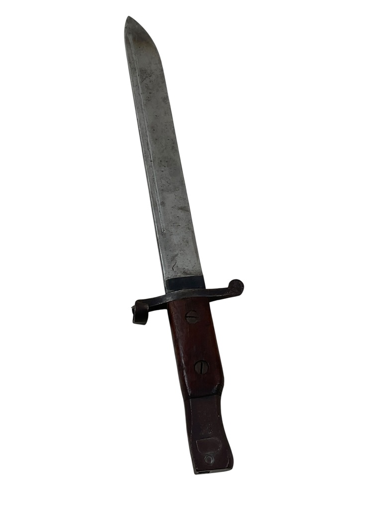 WW1 Canadian CEF Ross Rifle Bayonet With Scabbard Unit Marked 8th Hussars WW1 Canadian CEF Ross Rifle Bayonet With Scabbard Unit Marked 8th Hussars