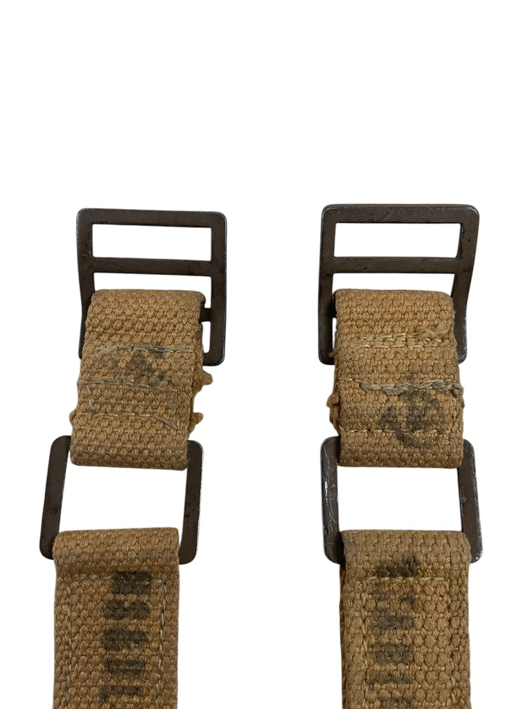 WW2 Canadian Army P37 Cheaters Brace Attachments Pair WW2 Canadian Army P37 Cheaters Brace Attachments Pair