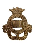 WW2 Canadian 8th Princess Louise's Hussars Cap Badge WW2 Canadian 8th Princess Louise's Hussars Cap Badge