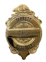 Canadian Nuclear G.M.L. Garrett Security Wallet Badge