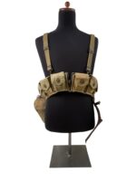 WW2 US Army Rifleman Web Gear Set With Musette Bag and PAL-36 Combat Knife Named