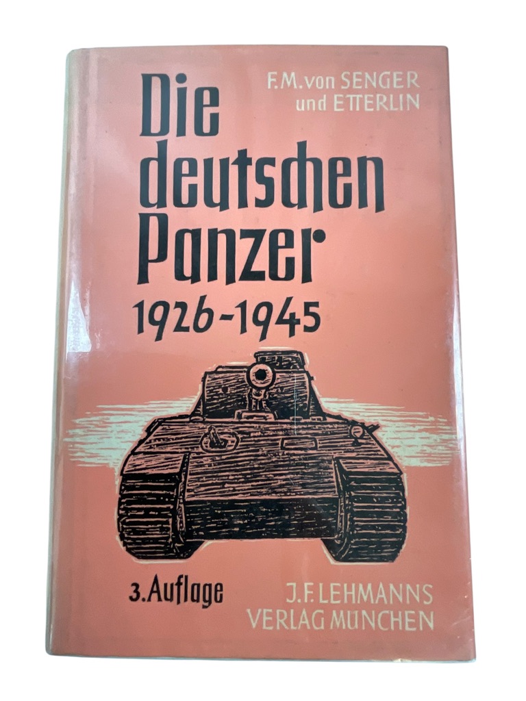 WW2 German Tanks 1926-1945 3rd Edition GERMAN TEXT Used Softcover Reference Book WW2 German Tanks 1926-1945 3rd Edition GERMAN TEXT Used Softcover Reference Book