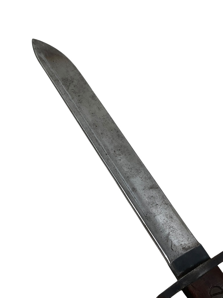 WW1 Canadian CEF Ross Rifle Bayonet With Scabbard Unit Marked 8th Hussars WW1 Canadian CEF Ross Rifle Bayonet With Scabbard Unit Marked 8th Hussars