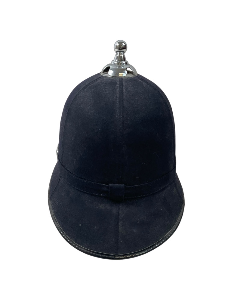 British Police Bobby Helmet Size 6 7/8 British Police Bobby Helmet Size 6 7/8