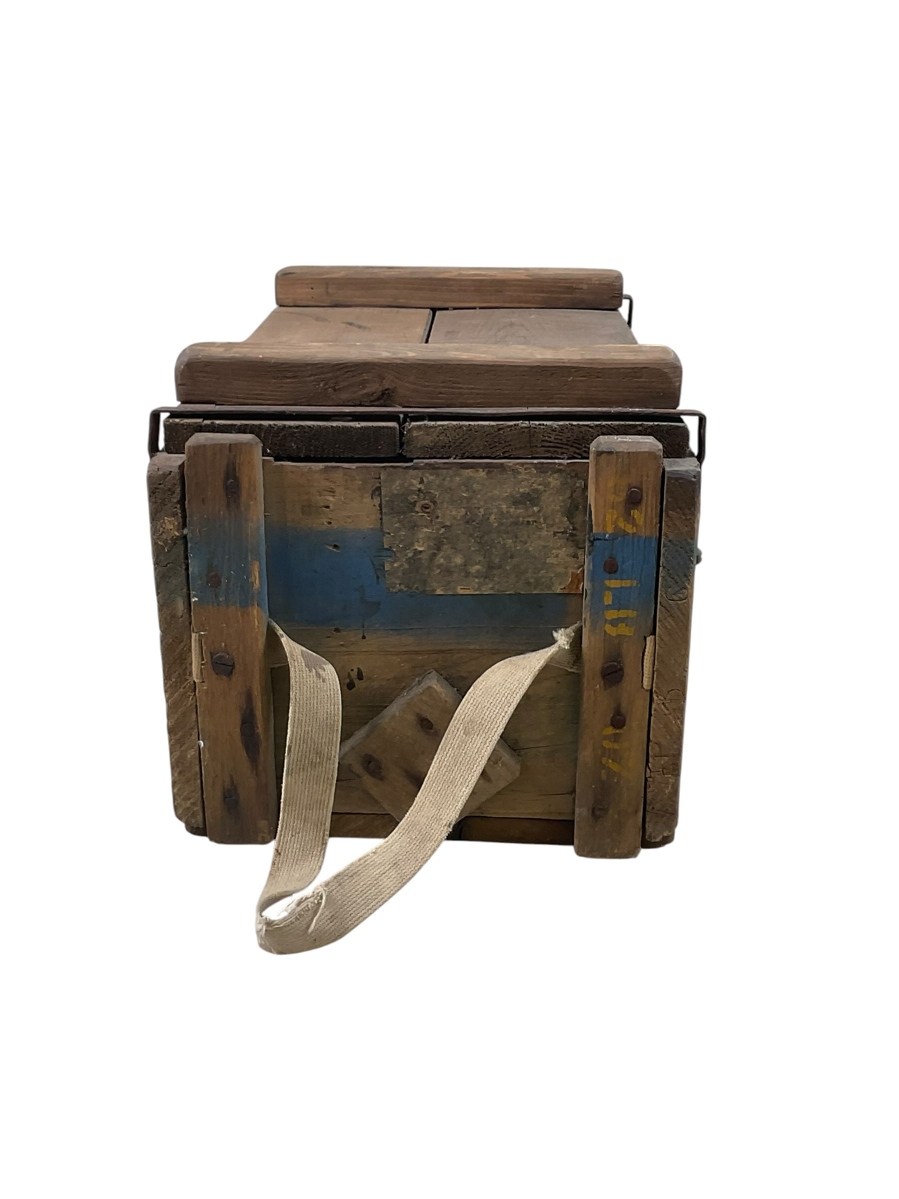 WW2 Canadian 9mm Ammo Transit Box C Broad Arrowed Dated 1942 EMPTY WW2 Canadian 9mm Ammo Transit Box C Broad Arrowed Dated 1942 EMPTY