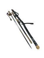 WW1 British Royal Navy Sword With Sling and Knot WW1 British Royal Navy Sword With Sling and Knot
