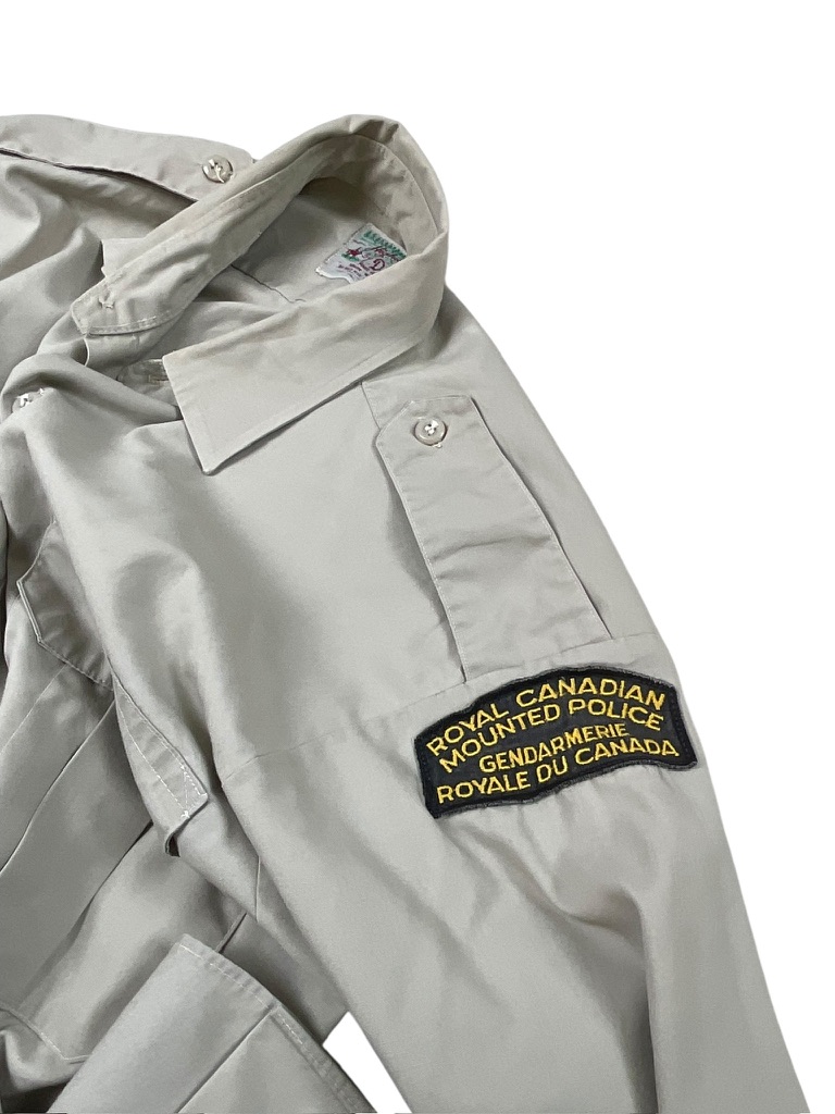 Royal Canadian Mounted Police RCMP Shirt With Sergeant Rank Royal Canadian Mounted Police RCMP Shirt With Sergeant Rank