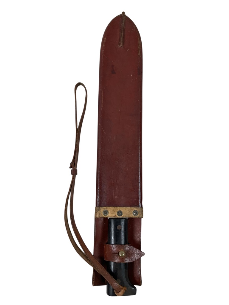 WW2 Canadian Army Bren Gun Carrier Machete With Scabbard Dated 1940 and 1942 WW2 Canadian Army Bren Gun Carrier Machete With Scabbard Dated 1940 and 1942