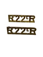 Canadian R22E Van Doos Shoulder Titles Insignia Pair