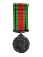 WW2 British The Defence Medal Miniature