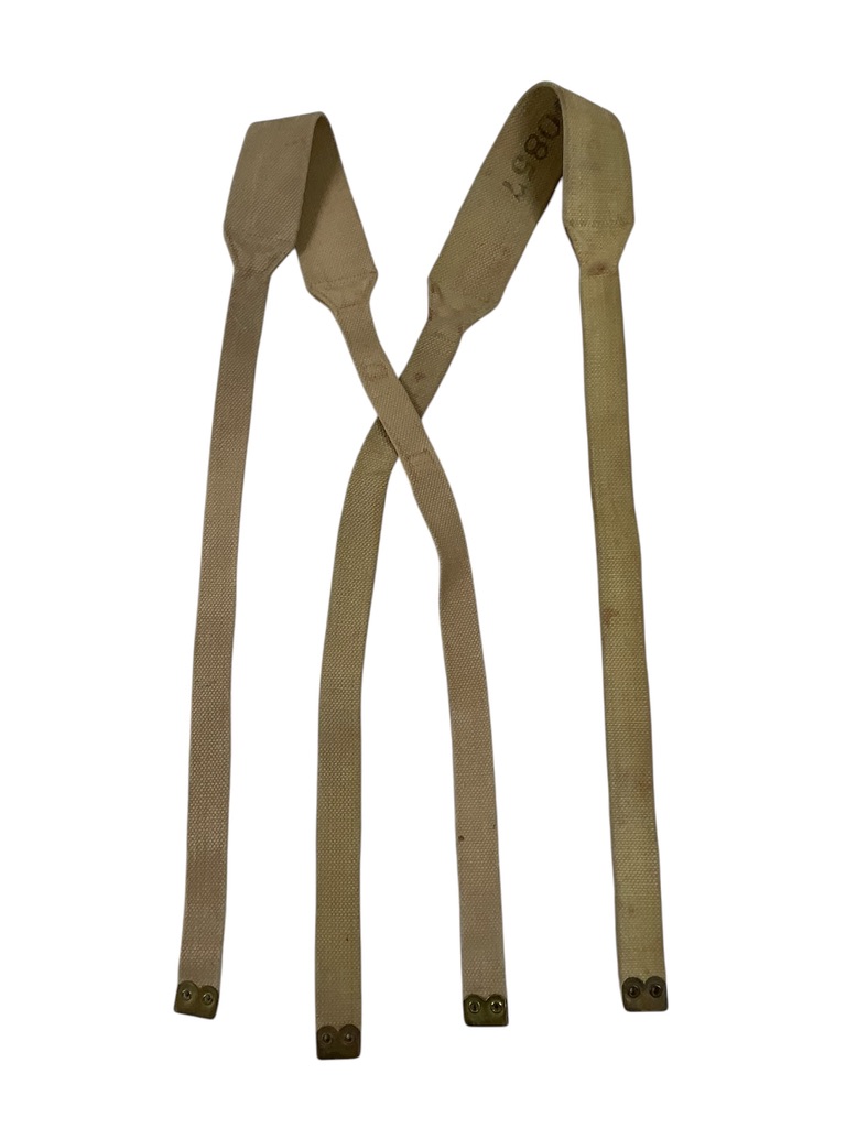 WW2 British Pattern 37 Cross Straps Left and Right WW2 British Pattern 37 Cross Straps Left and Right