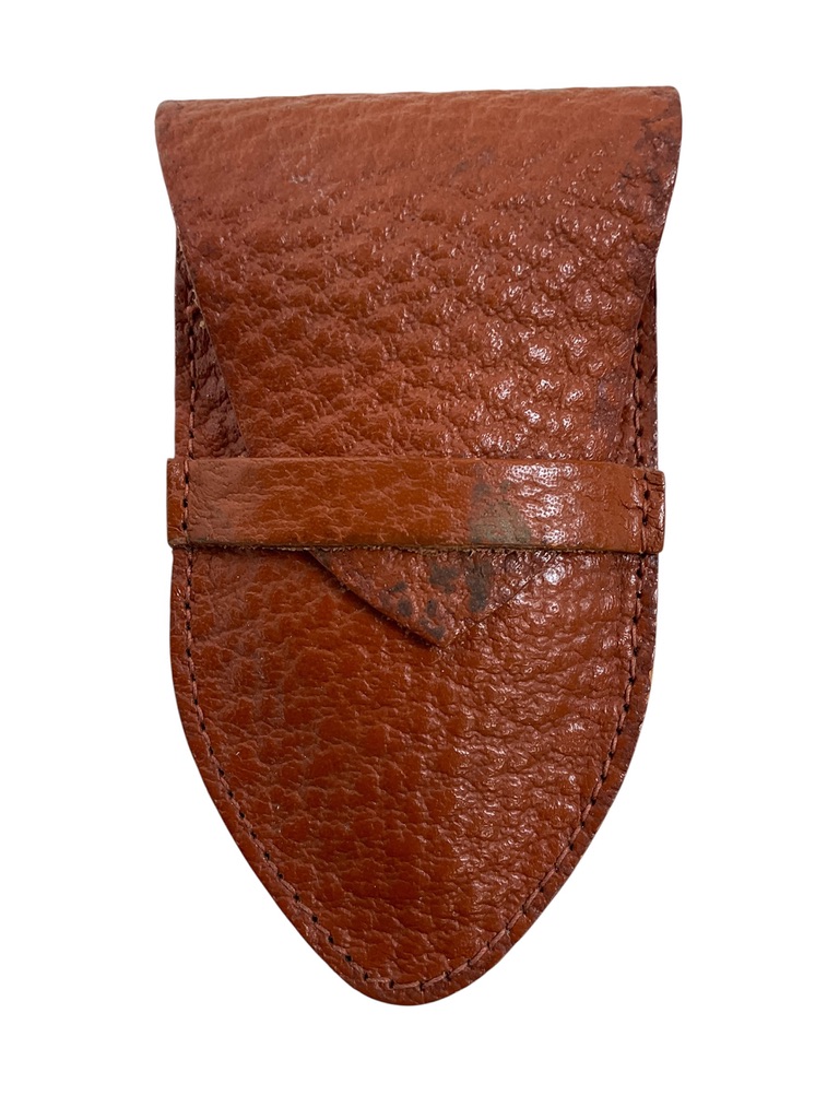Canadian Army Map Scale Measurement Tool With Brown Leather Case Canadian Army Map Scale Measurement Tool With Brown Leather Case