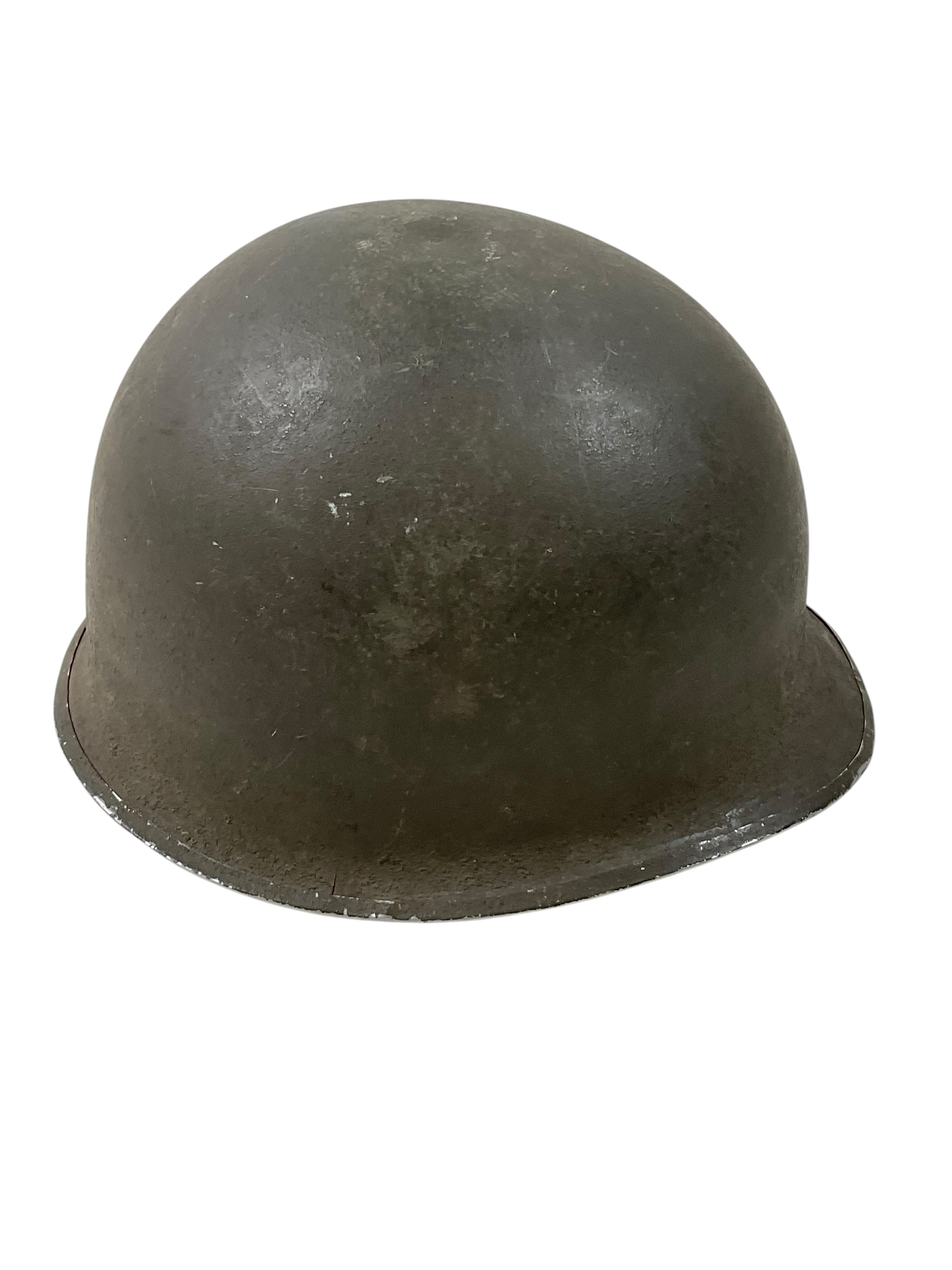 WW2 US M1 Front Seam Fixed Bale Steel Helmet WW2 US M1 Front Seam Fixed Bale Steel Helmet
