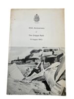 WW2 Canadian 30th Anniversary of The Dieppe Raid 19 August 1942 FRENCH/ENGLISH Used Softcover Reference Book