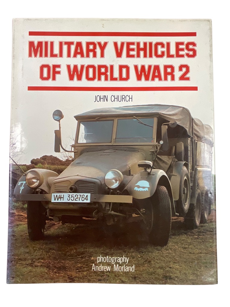 WW2 US British German Military Vehicles of World War 2 Used Hardcover Reference Book WW2 US British German Military Vehicles of World War 2 Used Hardcover Reference Book