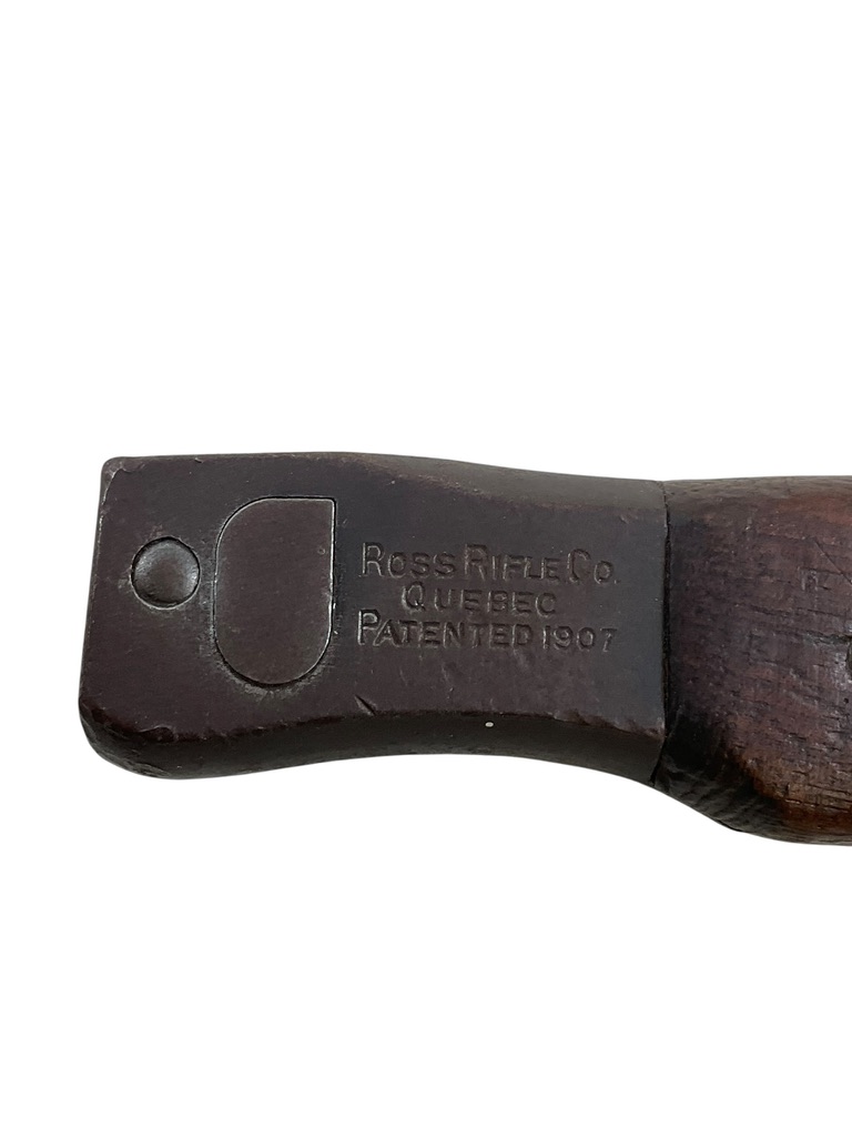 WW1 Canadian CEF Ross Rifle Bayonet With Scabbard Unit Marked 8th Hussars WW1 Canadian CEF Ross Rifle Bayonet With Scabbard Unit Marked 8th Hussars