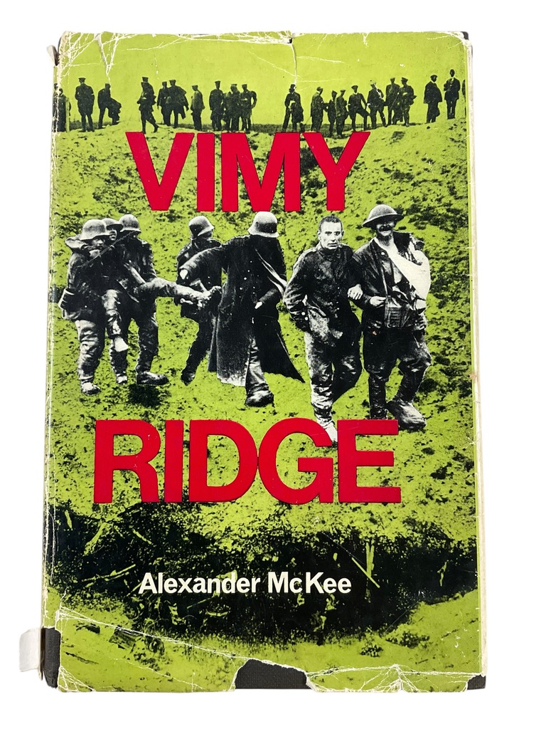 WW1 Canadian CEF Vimy Ridge Alexander McKee Used Hardcover Reference Book WW1 Canadian CEF Vimy Ridge Alexander McKee Used Hardcover Reference Book