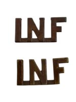 WW1 Canadian CEF Infantry INF Shoulder Titles Insignia Pair