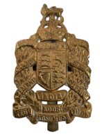 WW1 British BEF King Edwards Horse Cap Badge REPRODUCTION COPY
